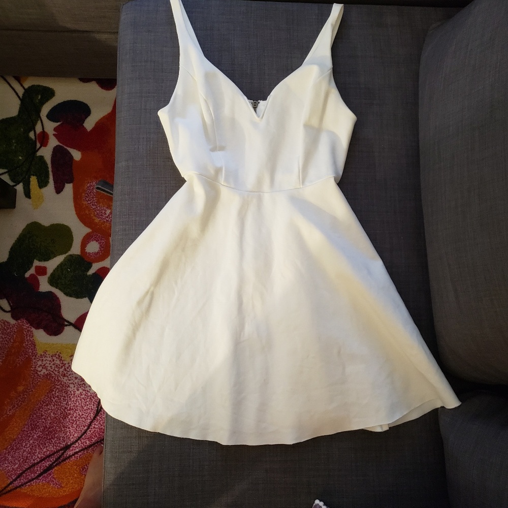 White dress